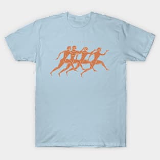 Ancient Greek Winged Runners T-Shirt